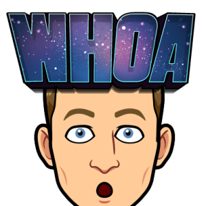 looking awe struck, whoa