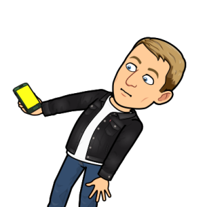 looking shocked while looking at phone