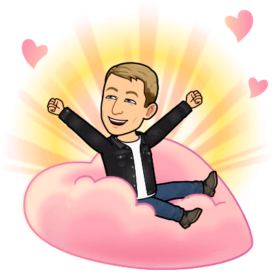 Waking up on a heart shaped cloud