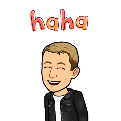 laughing and smiling, haha