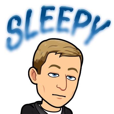 looking tired as eyes are starting to close, sleepy