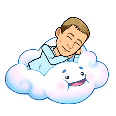 in your pyjamas sleeping on a cloud friend