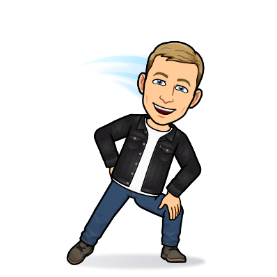 posing in a funny way