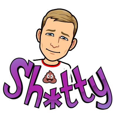 looking sympathetic, shitty