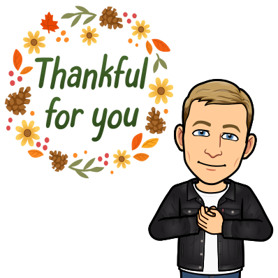 smiling affectionately holding arms on chest, thankful for you