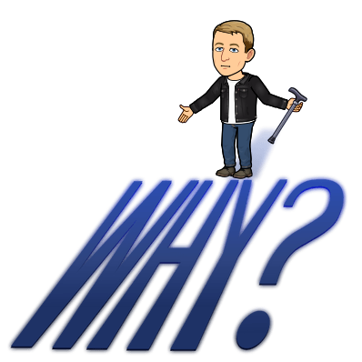 looking confused holding cane, why