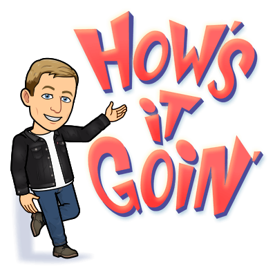 Leaning against the wall casually, how's it goin?