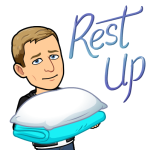 looking sympathetic holding pillows, rest up