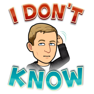 scratching head in thought, i dont know